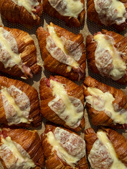 Ham & Cheese Croissants (Christmas Day)