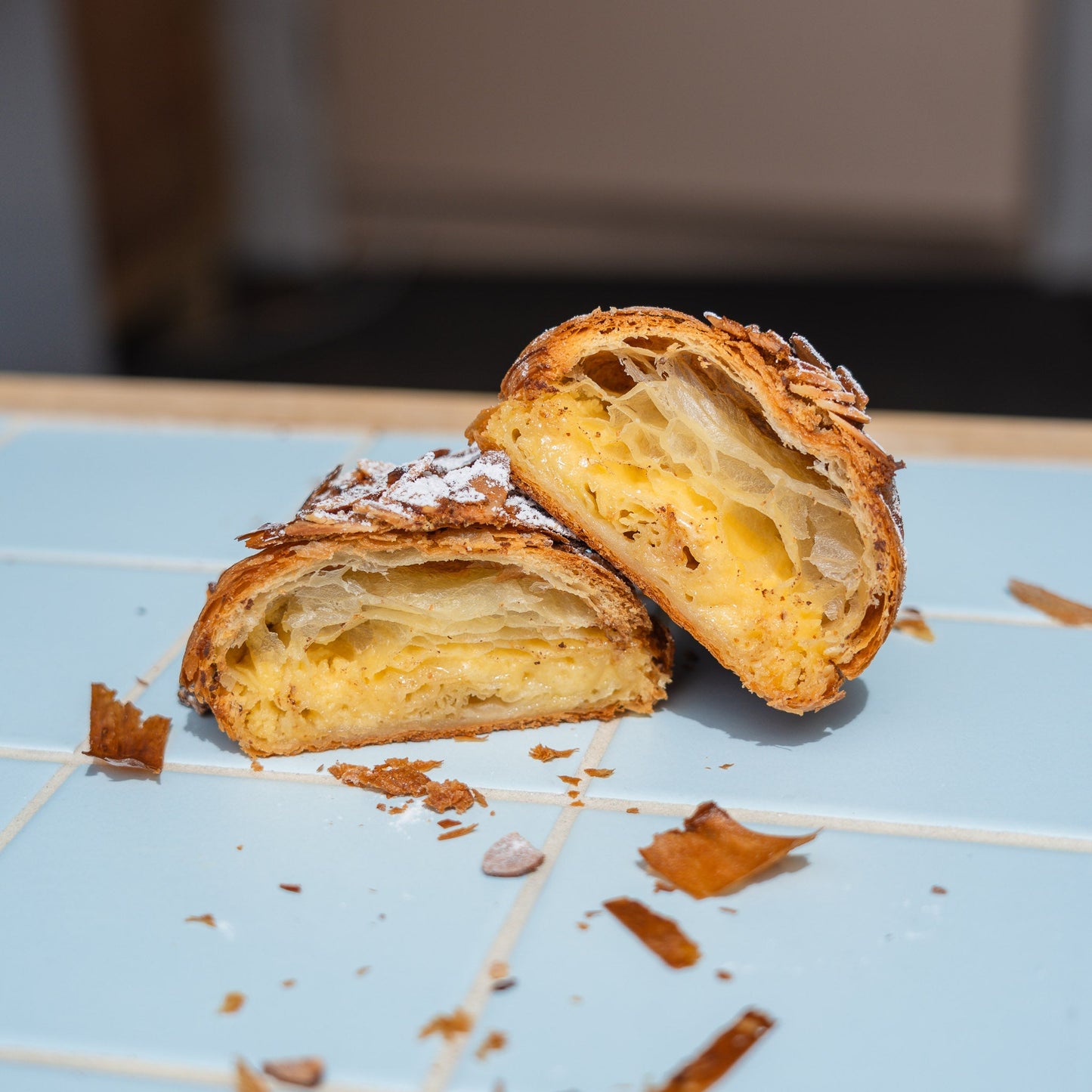 Almond Croissants (Christmas Eve)