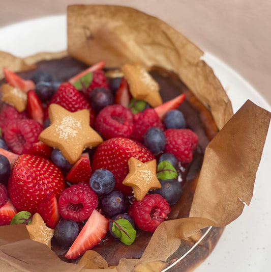 Basque Cheesecake (Christmas Eve)