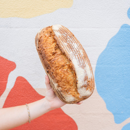 Soy & Linseed Sourdough (Christmas Day)