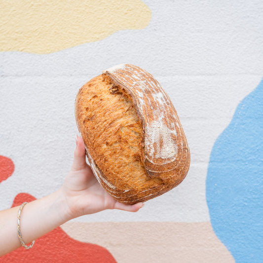 Rustic White Sourdough (Christmas Day)