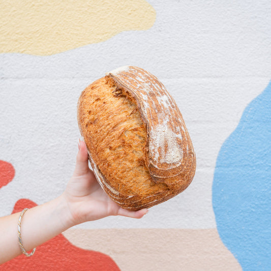 Rustic White Sourdough (Christmas Eve)